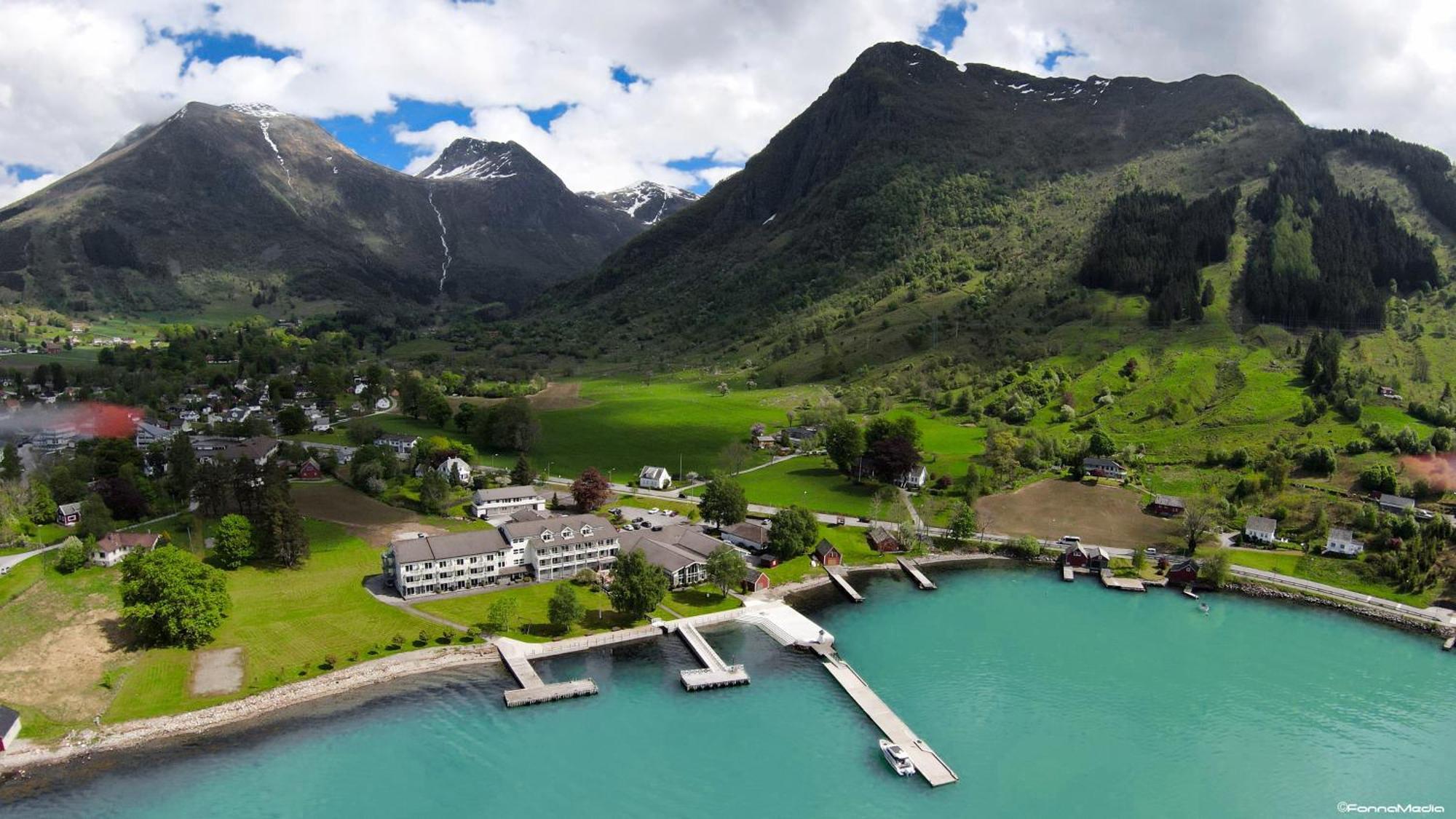 Rosendal Fjordhotel Exterior foto