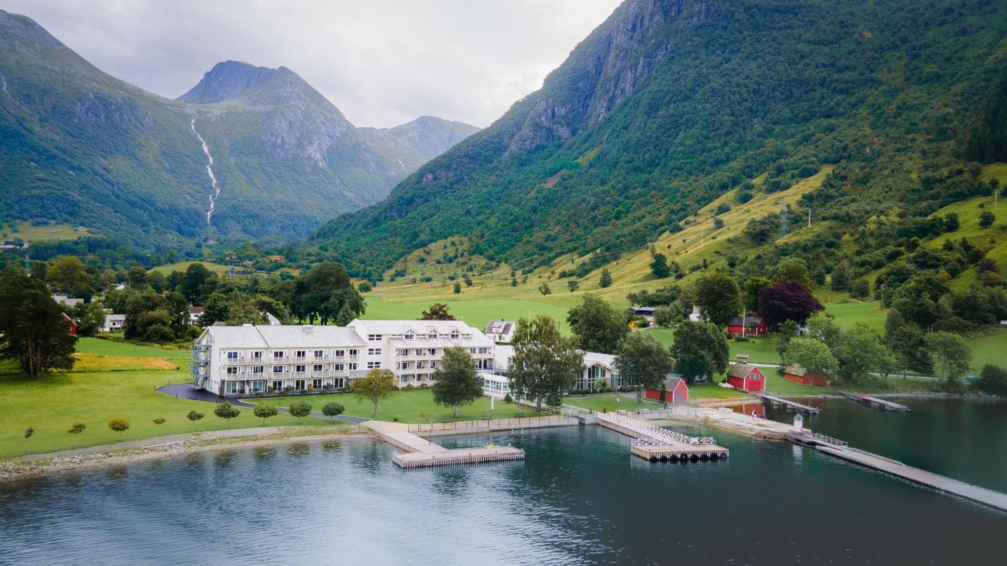 Rosendal Fjordhotel Exterior foto